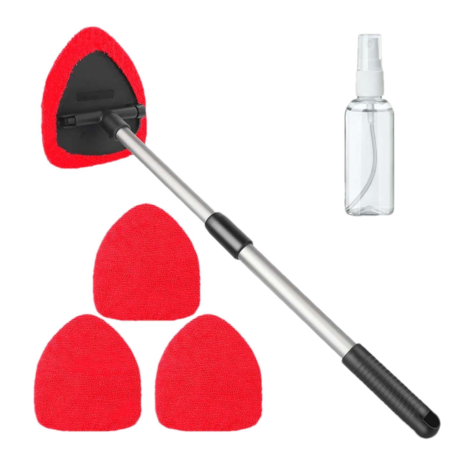 Interior Detailing Kit - Car Windshield Cleaner Interior Long Handle