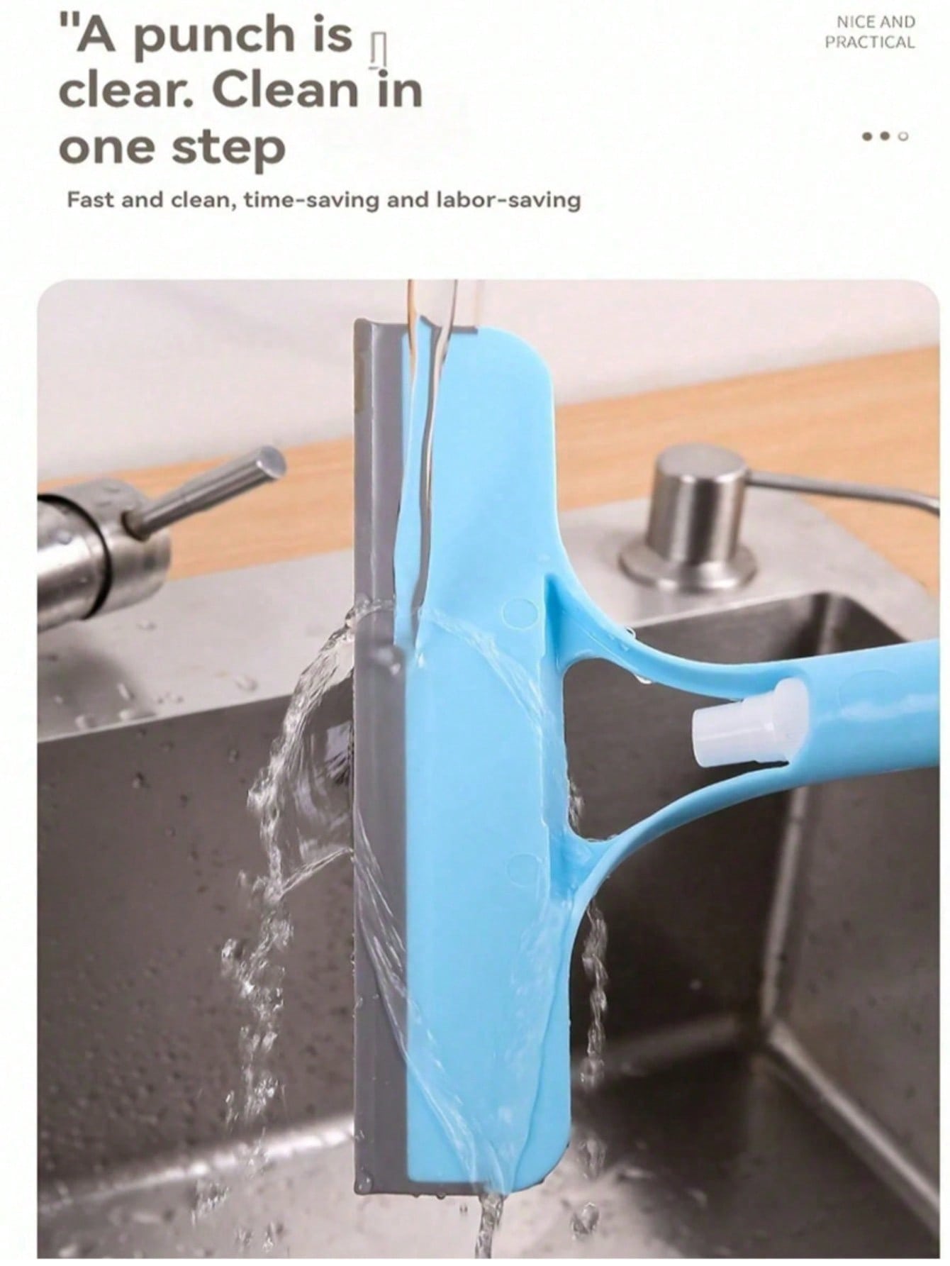 3 in 1 Glass Squeegee with Spr - огляд і ціна Glass Cleaner Streak