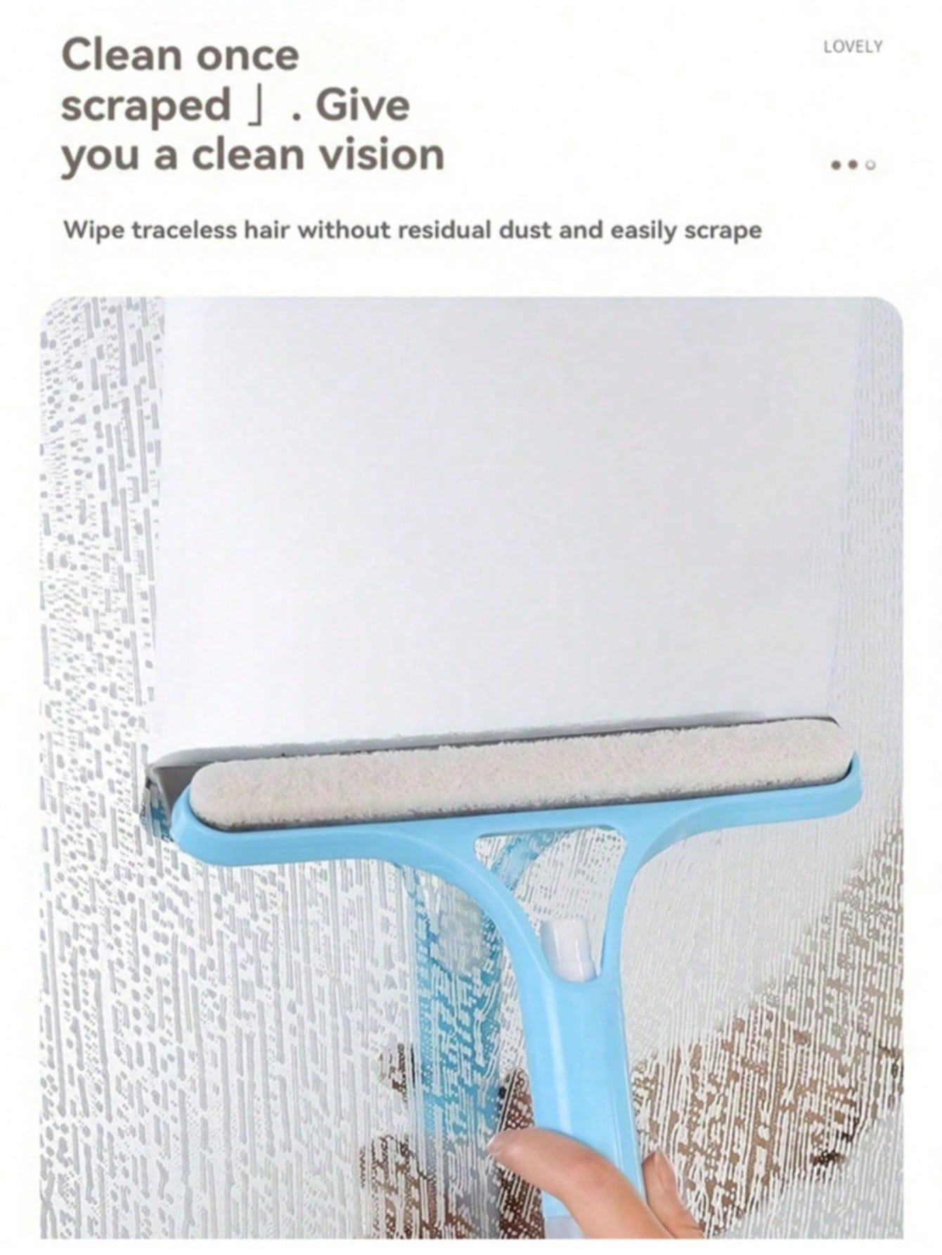 3 in 1 Glass Squeegee with Spr - огляд і ціна Glass Cleaner Streak