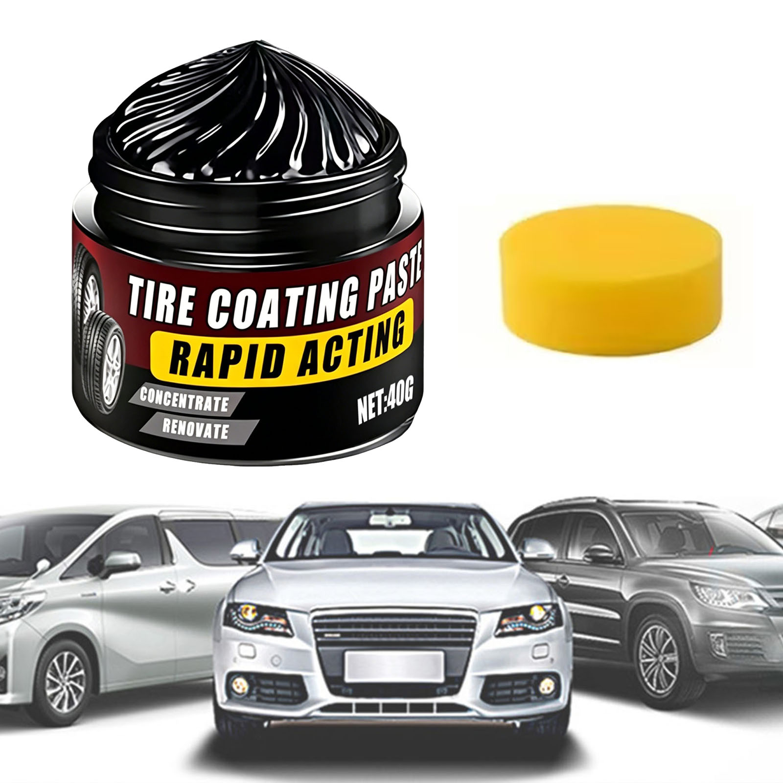Tire Coating UV Protection Car - огляд і ціна Trim Restorer Plastic